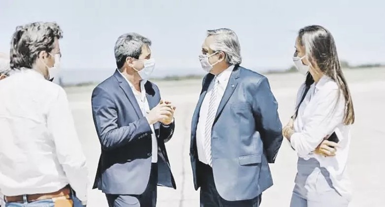 El presidente Alberto Fernández realiza su primera visita a San Juan fuera de Buenos Aires durante el 2022