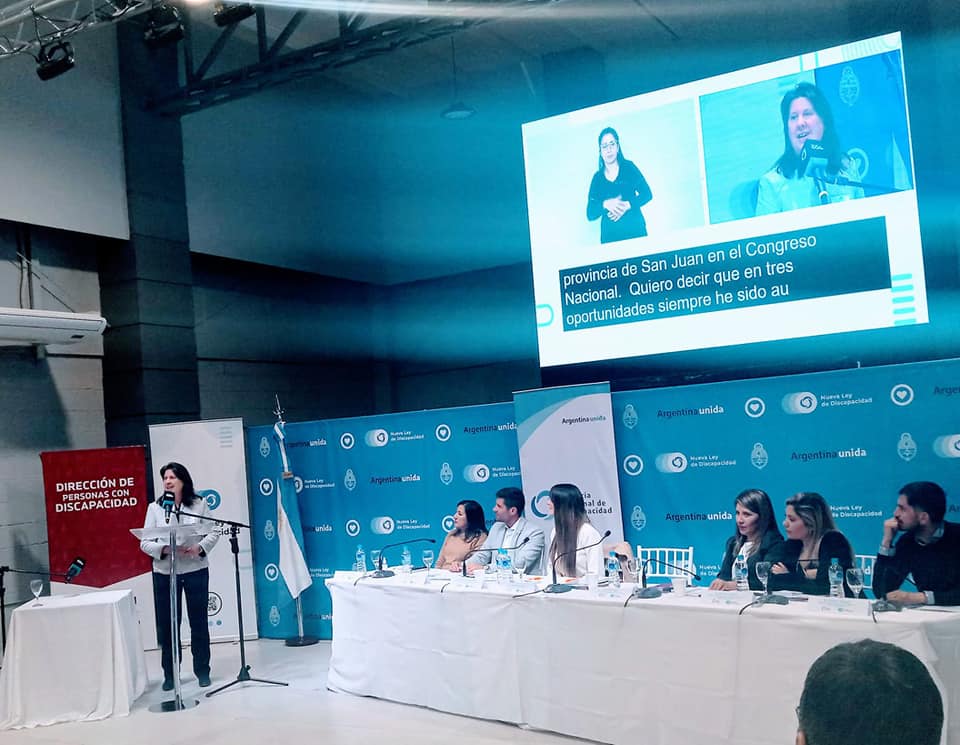 Graciela Caselles participo de la audiencia pública para la nueva Ley de Discapacidad