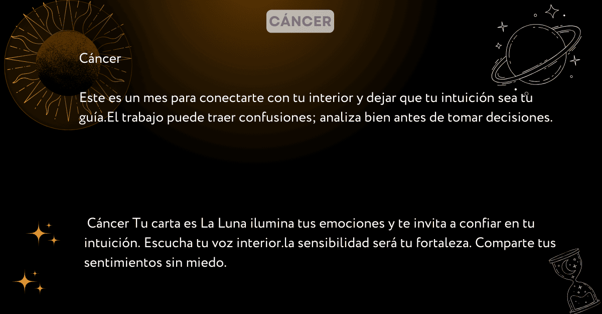 Tarot y astrología: mensajes importantes para tu signo en el final de agosto Tarot y astrología: mensajes importantes para tu signo en el final de agosto